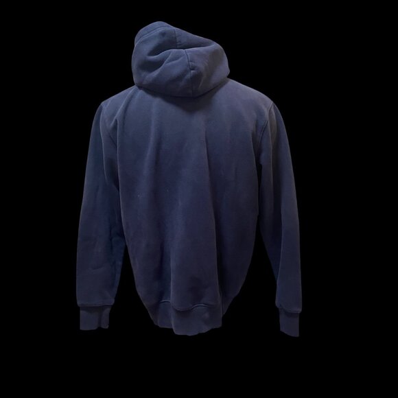 Leeds United Sweater Sz L Blue Official Product Soccer Hoodie - Picture 2 of 6